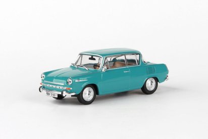 Abrex Škoda 1100MBX (1969) 1:43 - Tyrkysová Světlá