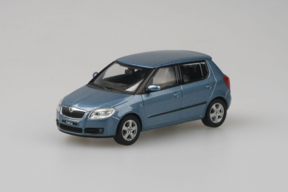 Abrex Škoda Fabia II (2006) 1:43 - Šedá Satin Metalíza