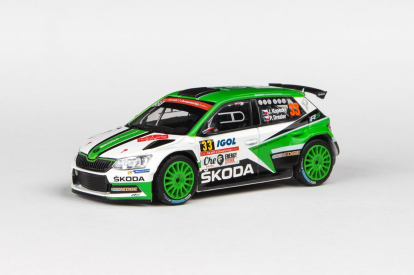 Abrex Škoda Fabia III R5 (2015) 1:43 - Che Guevara Energy Drink Tour de Corse 2017 #33 Kopecký - Dresler