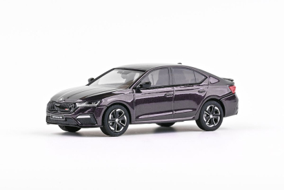 Abrex Škoda Octavia IV RS (2020) 1:43 - Fialová Space Metalíza
