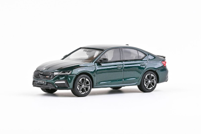 Abrex Škoda Octavia IV RS (2020) 1:43 - Zelená Highland Metalíza