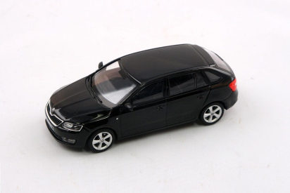 Abrex Škoda Rapid Spaceback (2013) 1:43 - Černá Magic Metalíza