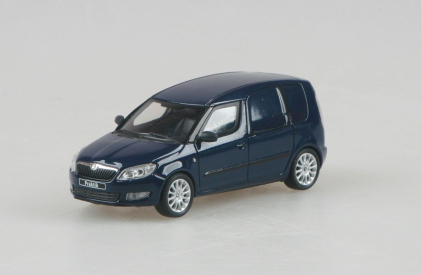 Abrex Škoda Roomster FL Praktik (2010) 1:43 - Modrá Pacific Uni