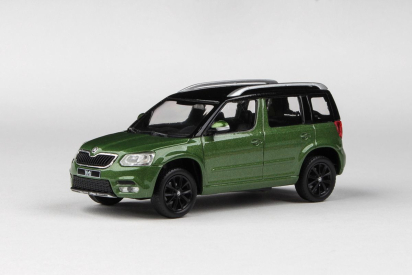 Abrex Škoda Yeti FL (2013) 1:43 - Zelená Cosmic Metalíza