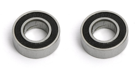 Kuličkové ložiska 6x12x4mm, 2 ks.