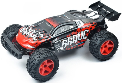 RC auto Pioneer Brave, černočervená