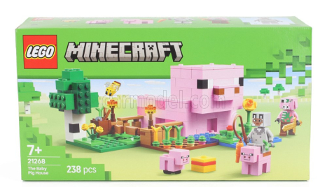 Lego Accessories Lego Minecraft - The Baby Pig House - 238 Pezzi - 238 Pcs Různé
