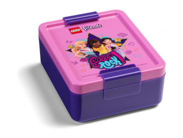 LEGO box na svačinu 170x135x69mm - Friends Girls Rock