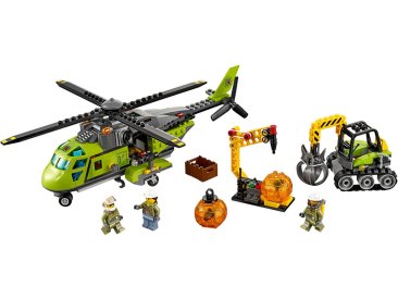 LEGO City - Sopečná zásobovací helikoptéra
