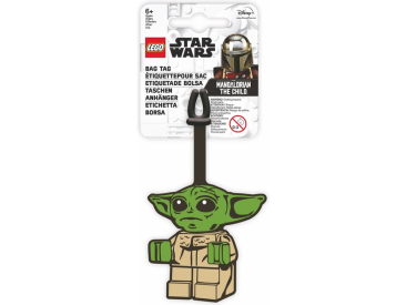 LEGO jmenovka na zavazadlo - Star Wars Baby Yoda