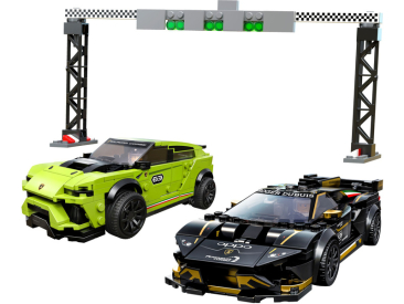 LEGO Speed Champions - Lamborghini Urus ST-X & Lamborghini Huracán Super Trofeo EVO