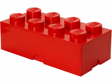 LEGO úložný box 250x500x180mm - červený