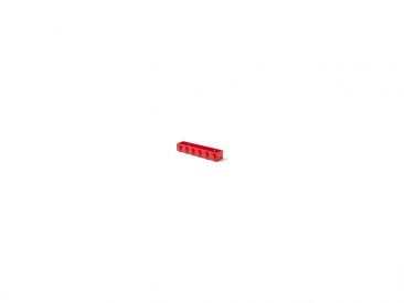 LEGO Závěsná polička červená