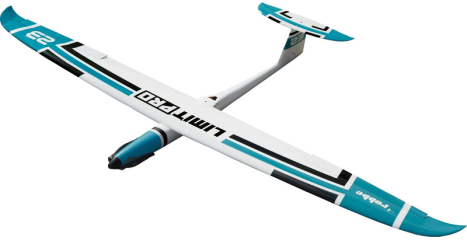 RC letadlo Limit Pro 1.7m PNP, petrolejová