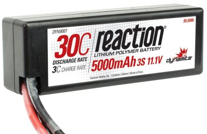 LiPol Reaction Car 11.1V 5000mAh 30C HC EC3