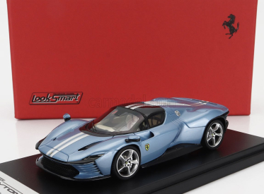 Looksmart Ferrari Daytona Sp3 Closed Roof 2022 1:43 Avio Met - Světle Modrá Met