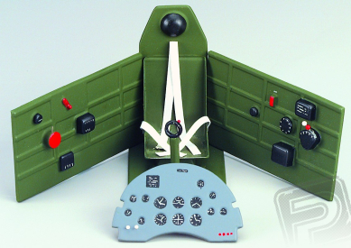 Maketové vybavení kabiny Spitfire 60