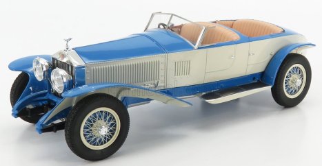Matrix scale models Rolls royce Phantom Experimental Vehicle Ch.10ex By Barker Cabriolet 1926 1:18 Světle Modrá Bílá