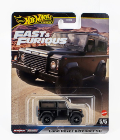 Mattel hot wheels Land rover Defender 90 1983 - Fast & Furious 1:64 Black