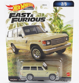 Mattel hot wheels Toyota Land Cruiser Fj60 1982 - Fast & Furious 1:64 Beige