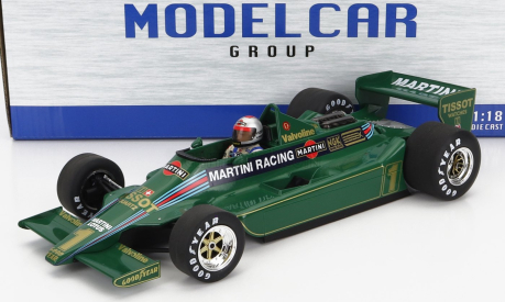 Mcg Lotus F1 79 Team Martini Racing N 1 5th Argentina Gp 1979 1:18, zelená