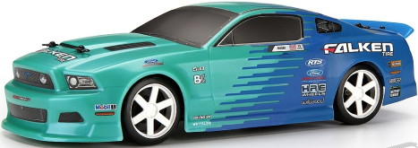 Micro RS4 Ford Mustang RTR s 2,4GHz RC soupravou, kar. Justin Pawlak