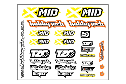 Xmid buggy samolepky