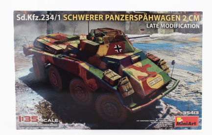 Miniart Tank Sd.kfz.234/1 Military Schwerer Panzerspahwagen 1:35 /