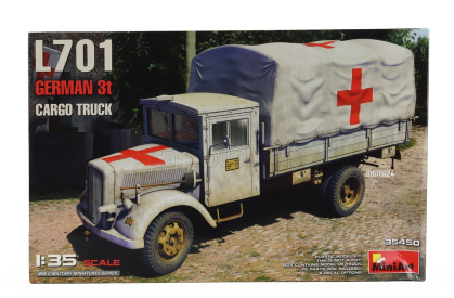 Miniart Truck L701 Cargo Truck Ambulance 1955 1:35 /