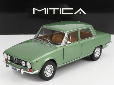 Mitica-diecast Alfa romeo 1750 Berlina 2-series 1969 1:18 Verde Oliva - Olivově Zelená Met