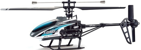 RC vrtulník MJX F-46, modrá