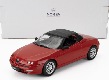 Norev Alfa romeo Spider 2.0 Twin Spark Cariolet Soft-top 1999 1:18 Red