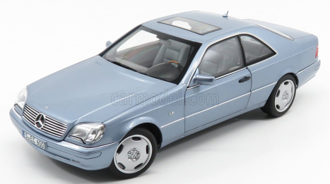 Norev Mercedes benz Cl-class Cl600 Coupe 1994 1:18 Světle Modrá Met