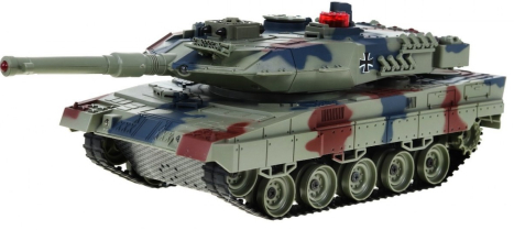RC soubojový tank s kouřem Leopard 2A6