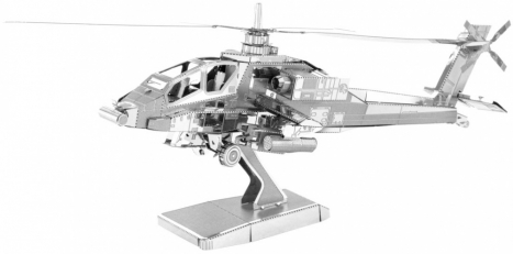 Ocelová stavebnice AH-64 Apache