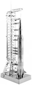 Ocelová stavebnice Apollo Saturn V s portálem