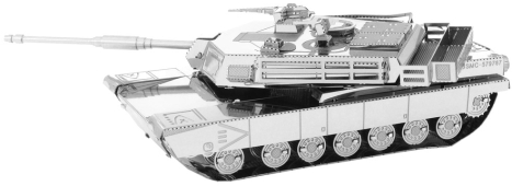 Ocelová stavebnice M1 Abrams Tank