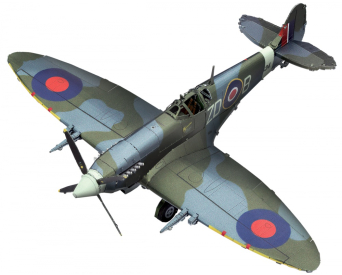 Ocelová stavebnice Supermarine Spitfire
