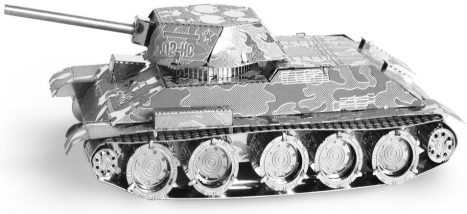 Ocelová stavebnice T-34 Tank
