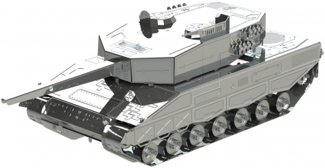 Ocelová stavebnice tank Leopard 2