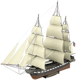 Ocelová stavebnice USS Constitution