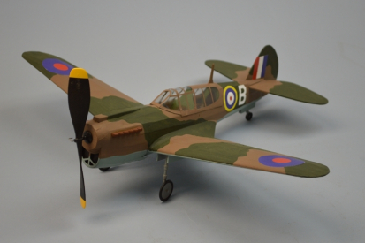 P-40 Kittyhawk 457 mm laser. vyřezávaný