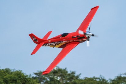 RC letadlo P-51 Dago Red 1100mm ARF