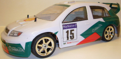 RC auto Fabia WRC