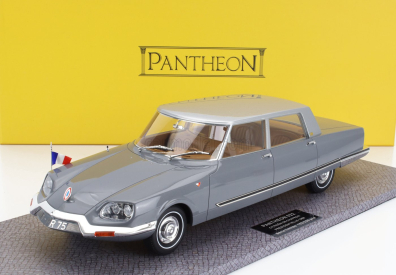 Pantheon Citroen Ds21 Chapron Presidentielle 1968 - Personal Car President Charles De Gaulle 1:18 Grey