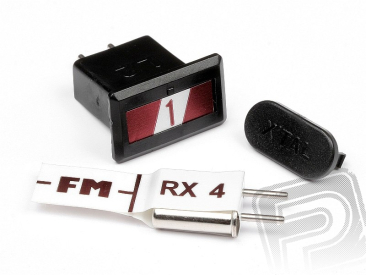 Pár krystalů FM (hnědá kanál 1/26.995MHz)