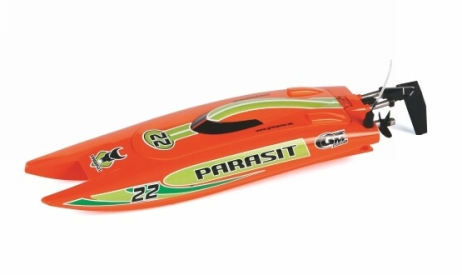 Parasit závodní loď 270mm, RC set 2,4 GHz