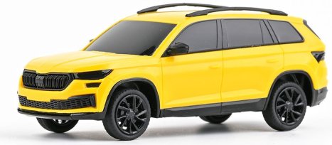 Abrex Plasťáček Škoda Kodiaq FL 1:43 - Žlutá