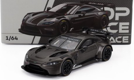 Pop-race-limited Aston martin Vantage Gt3 2023 1:64 Černý Karbon