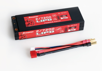 Power Pack Car LiPo 2/7200 7,4V 120C